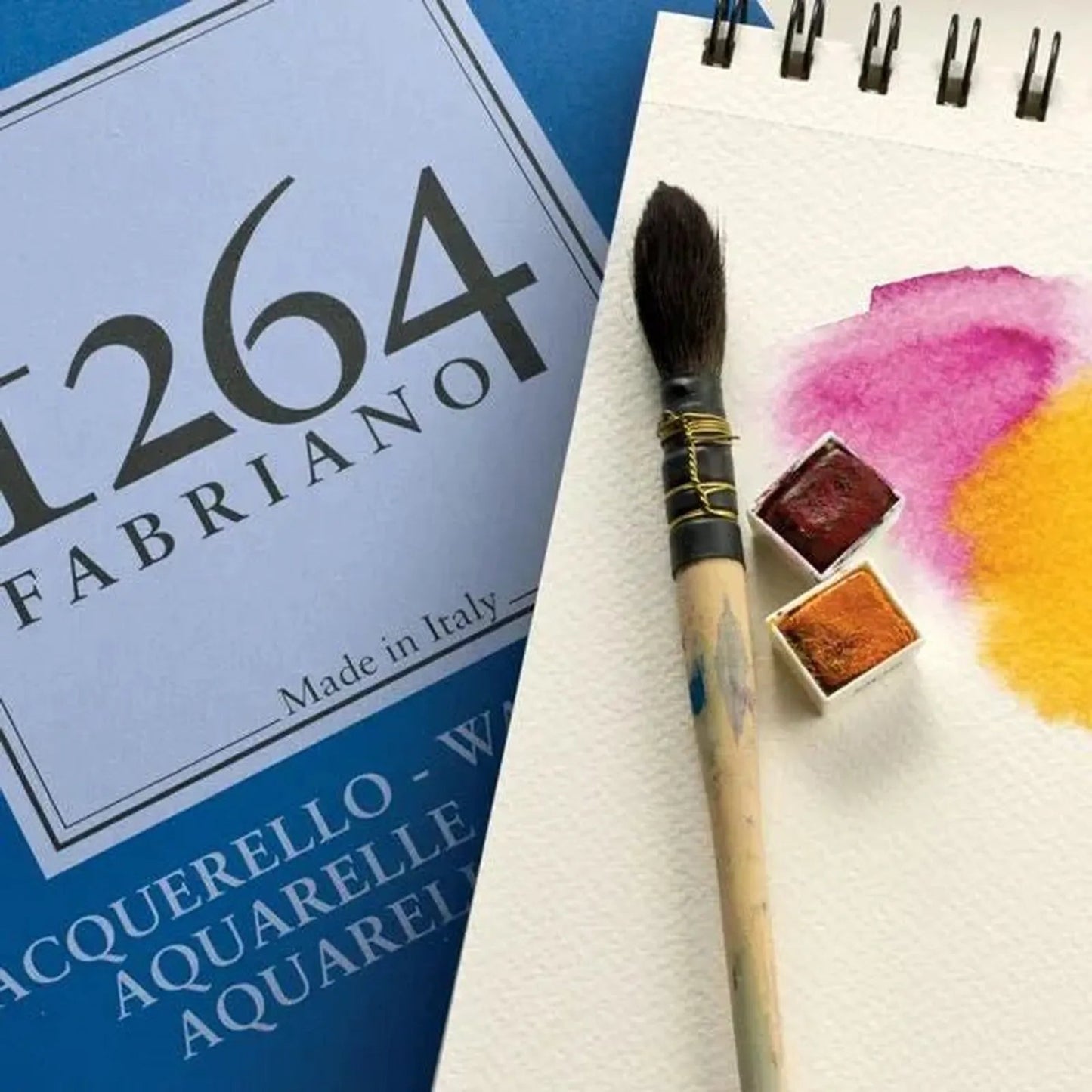 Fabriano Bloc Aquarelle A5 20 Feuilles 300g/m² 25% Coton