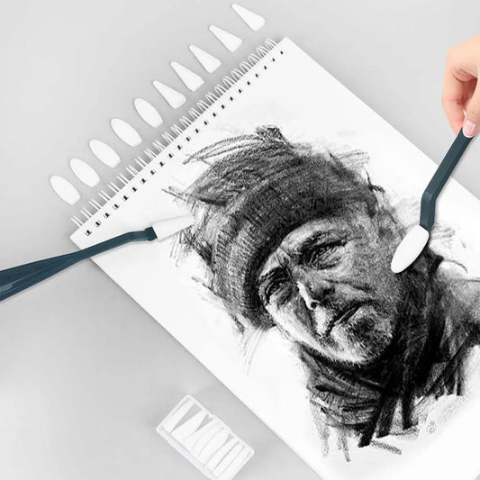 Kit 22 Outils d’Esquisse – Souches & Estompes en Papier pour Dessin - PIGMA