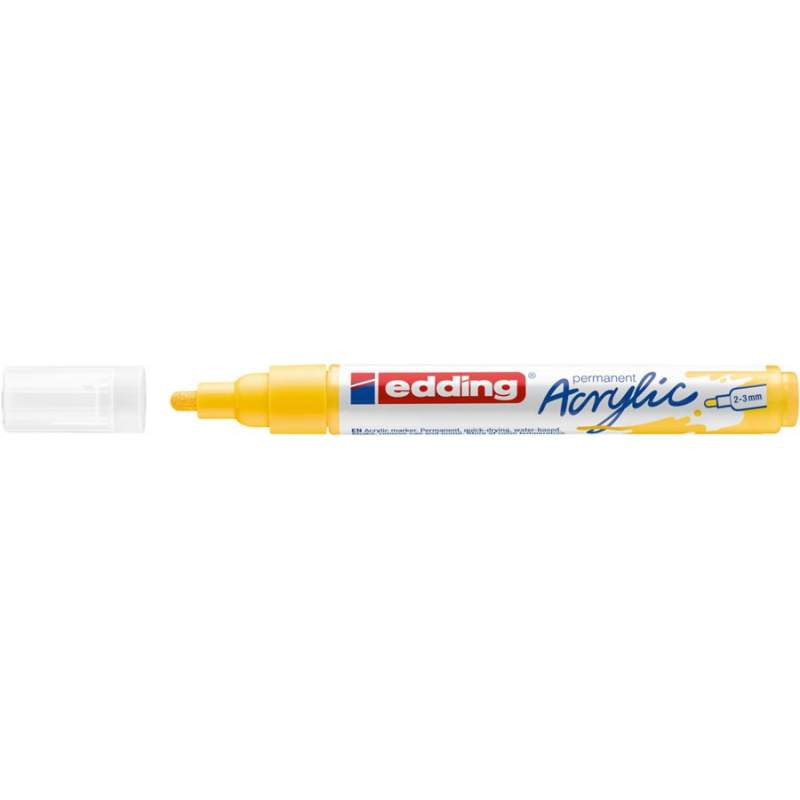 Marqueur Acrylique Edding 2-3mm - Permanent