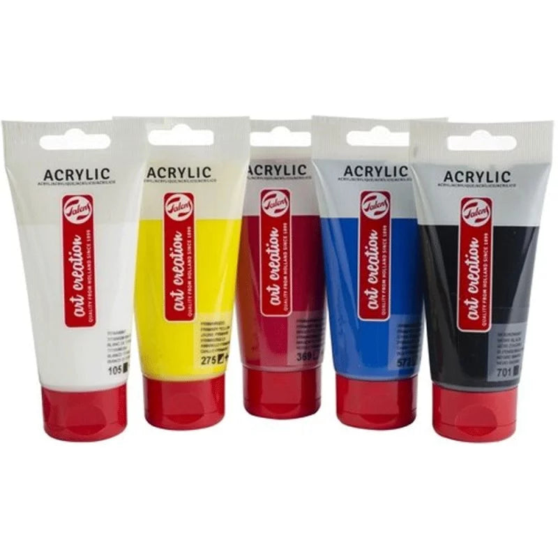 Set peinture Acrylique 5 *75 ml art création
