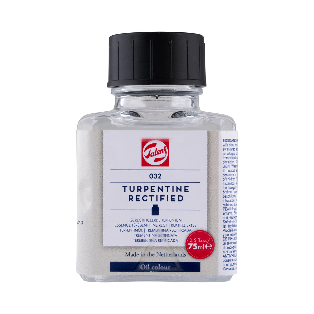 Essence de Térébenthine Rectifiée 75ml – Talens