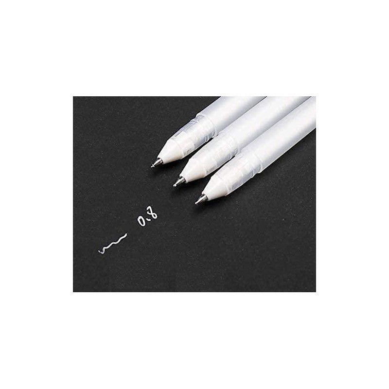 Stylos Gel Blanc 0.8 mm - Keep Smiling