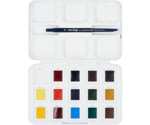 Boite d'aquarelles 12+3 Godets Van Gogh