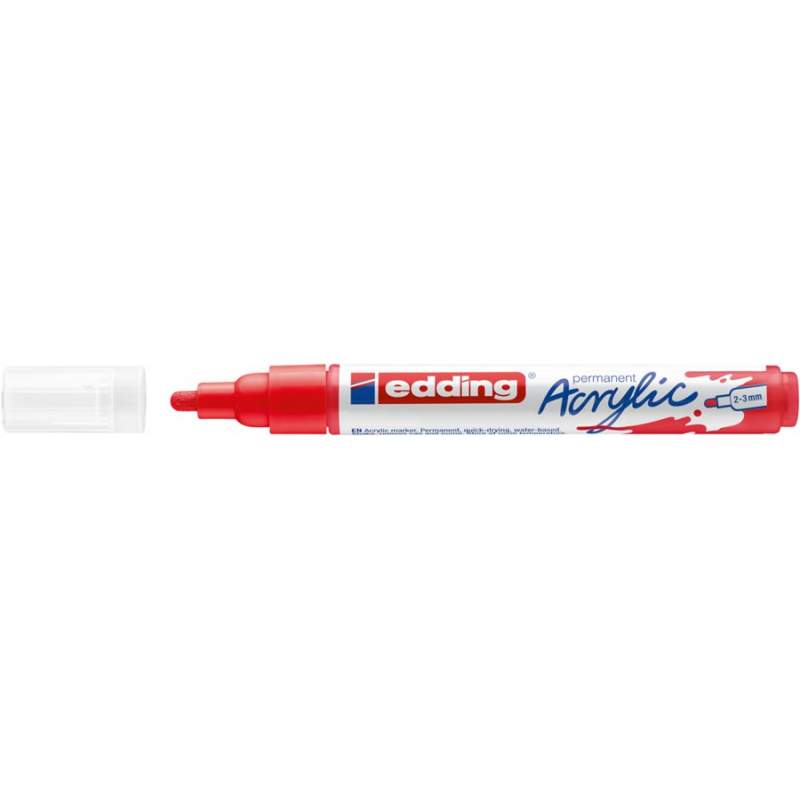 Marqueur Acrylique Edding 2-3mm - Permanent