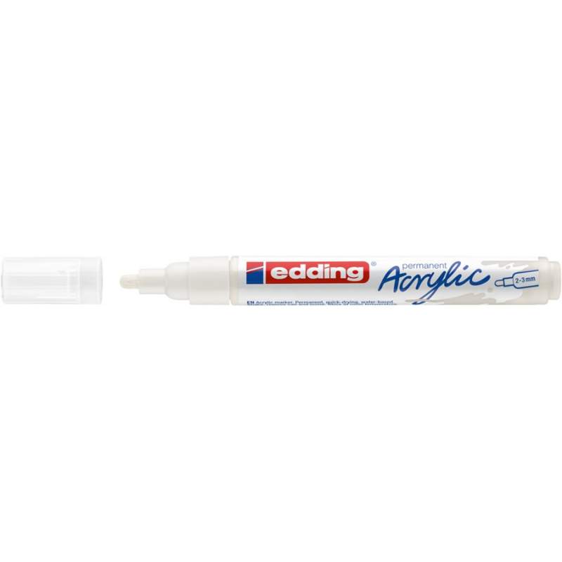 Marqueur Acrylique Edding 2-3mm - Permanent