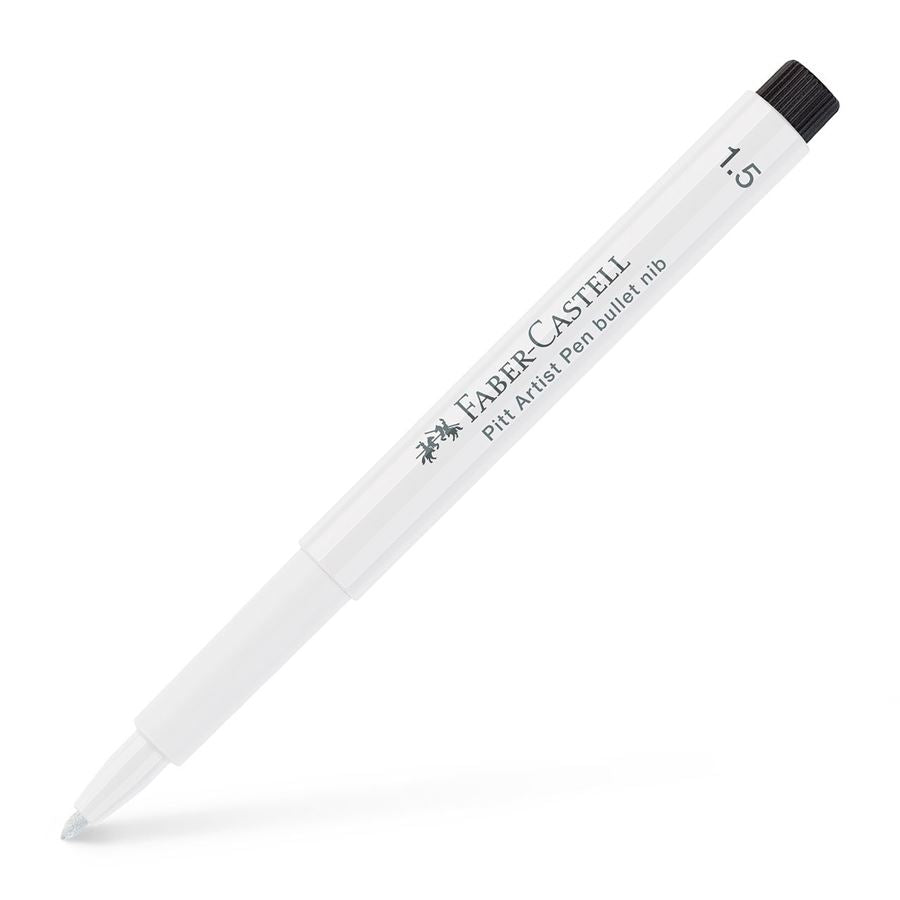Feutre Pitt Artist Pen Blanc 1,5 mm – Faber-Castell