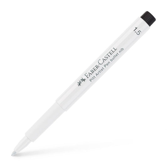 Feutre Pitt Artist Pen Blanc 1,5 mm – Faber-Castell
