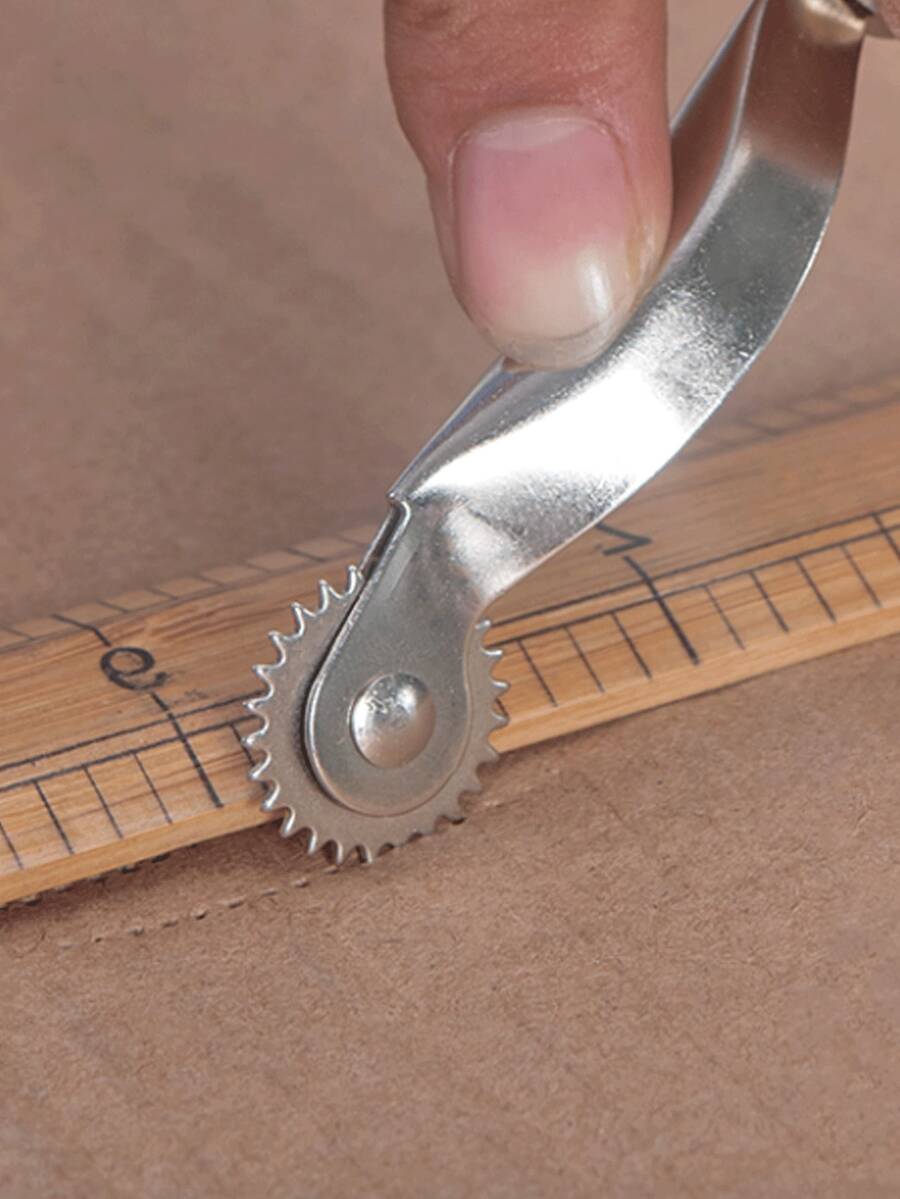 Roulette de Marquage Patron Couture – Outil de Traçage Précis pour Tissu, Couture et Patronage