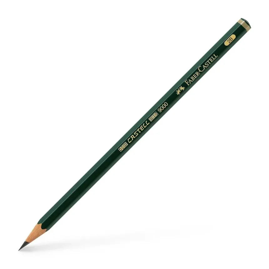 Crayon Graphite Castell 9000 6B FABER-CASTELL