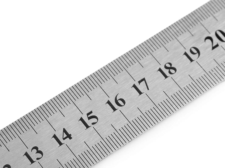 Règle Métallique 30cm Double Face – Précision Dessin & Technique