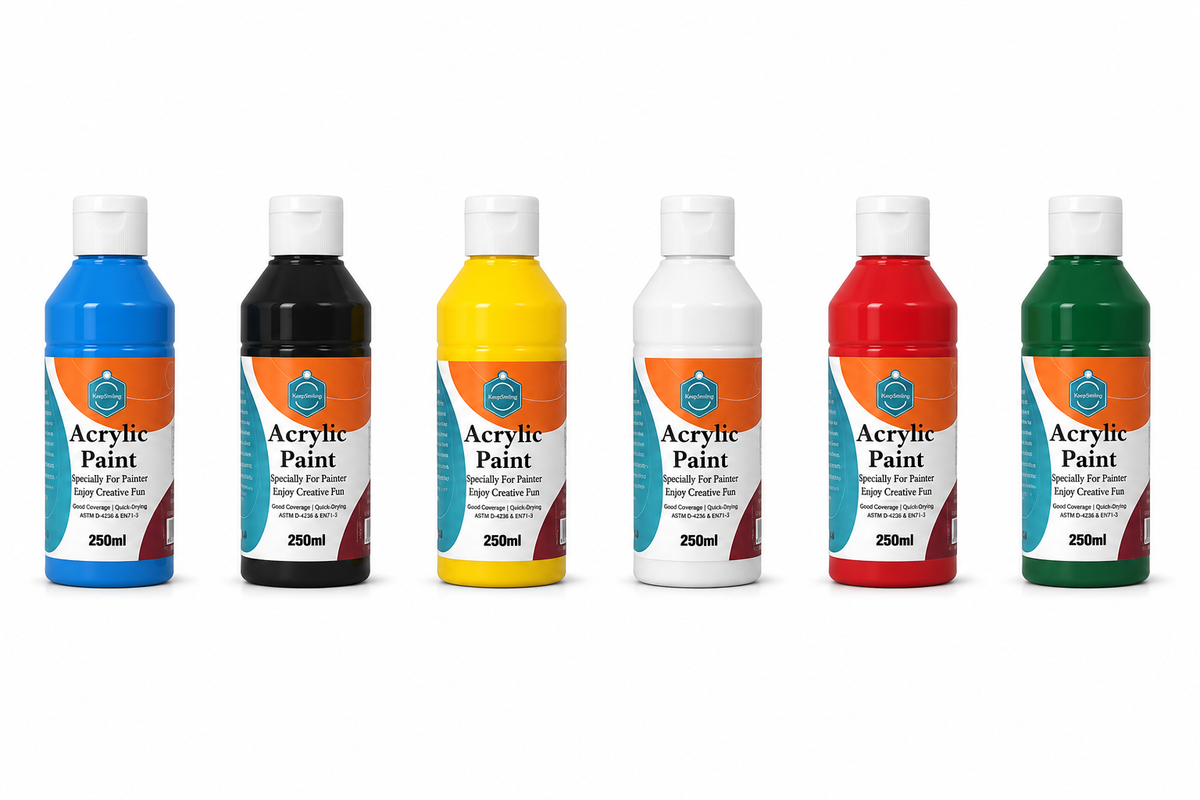 Peinture Acrylique Vert Clair KeepSmiling 250ml