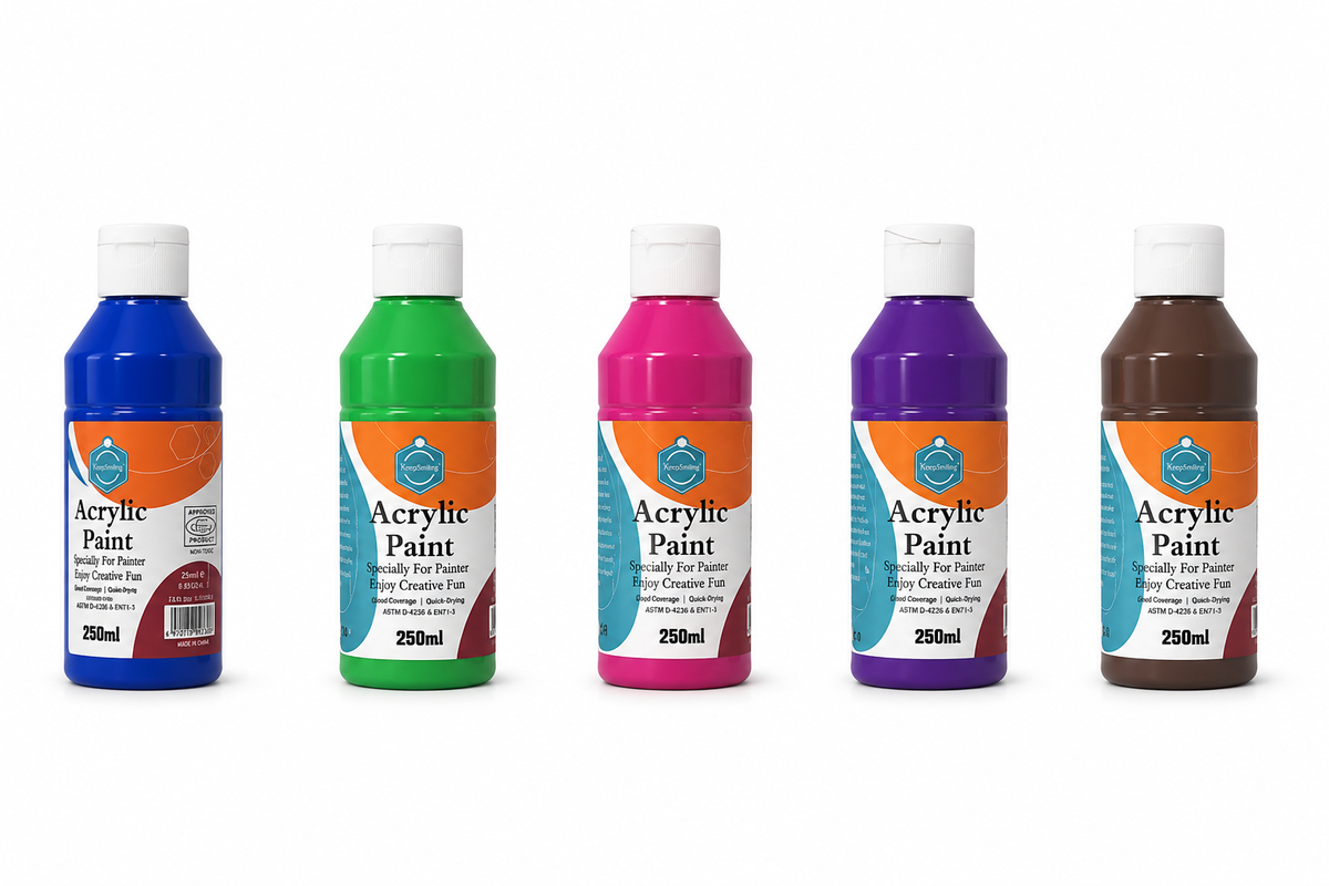 Peinture Acrylique Vert Clair KeepSmiling 250ml