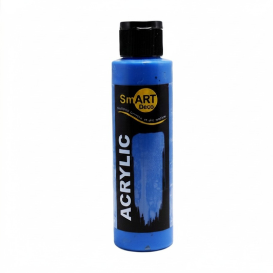 Peinture Acrylique Bleu 130ml Smart Deco - Réf 404