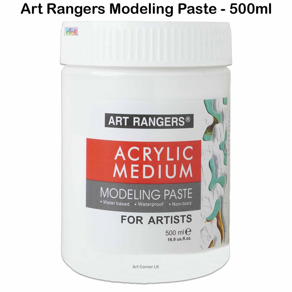 Pâte Relief 3D Art Ranger 500ml – Texture & Effets Multi-Supports