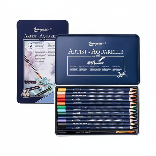 Boîte de 12 Crayons Aquarelle Giorgione