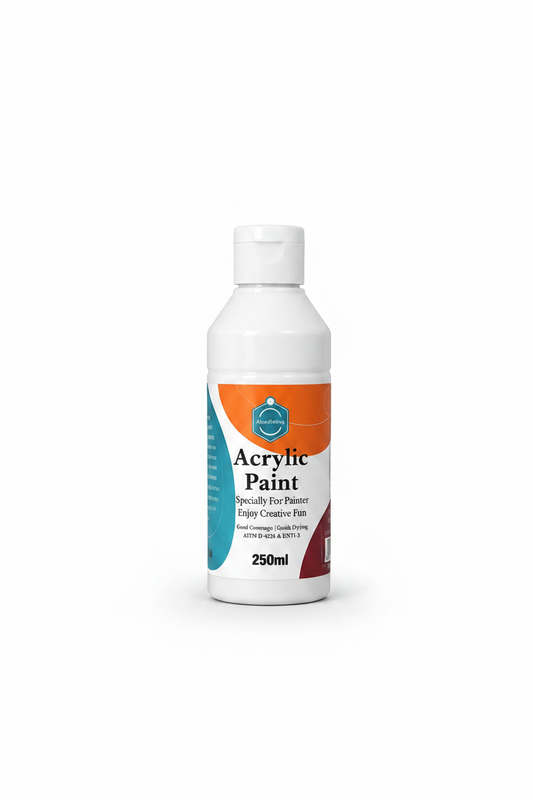 Peinture Acrylique Blanche KeepSmiling 250ml