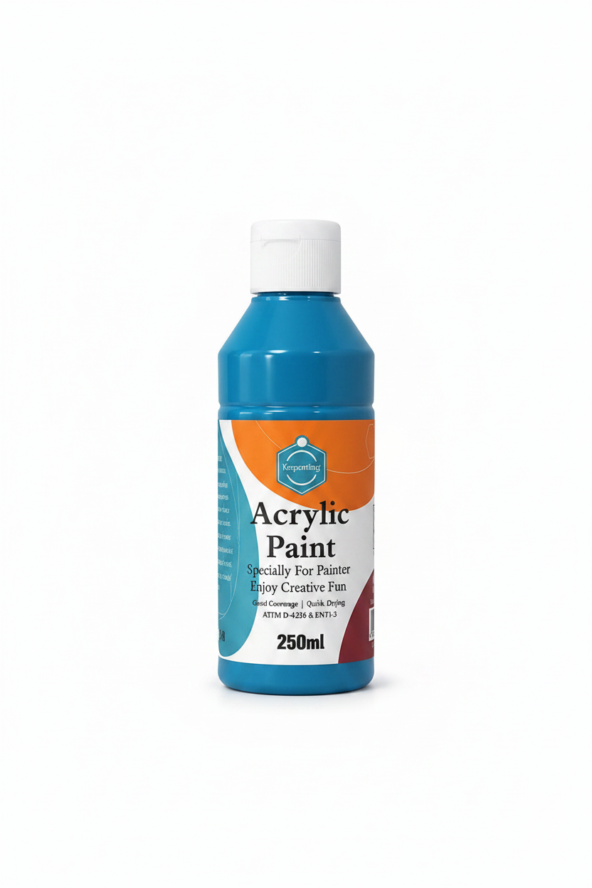 Peinture Acrylique Bleu Clair KeepSmiling 250ml