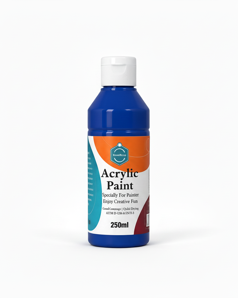 Peinture Acrylique Bleue KeepSmiling 250ml