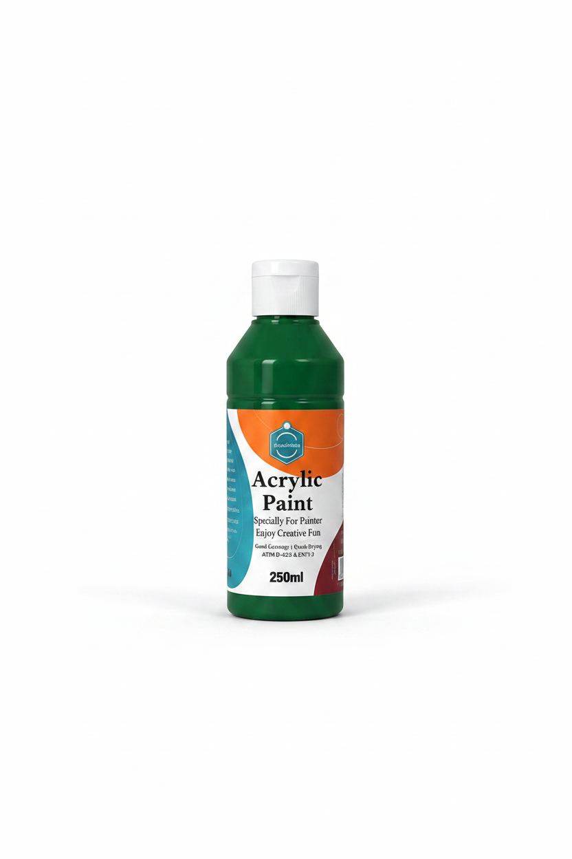 Peinture Acrylique Verte KeepSmiling 250ml