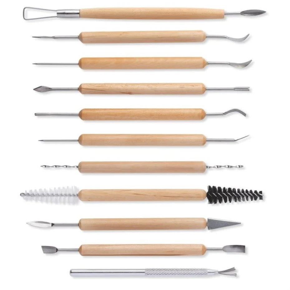 Set de 11 Outils pour Argile Pottery Clay – Kit Modelage & Sculpture