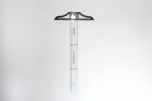 Règle T Fixe 60 cm – Acrylique Transparent – Dessin Technique & Architecture