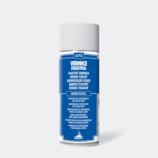 Vernis Fixateur Universel MAIMERI – Spray 400ml Incolore Brillant