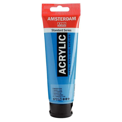 Peinture Acrylique Amsterdam 120ml - Cyan Primaire 572