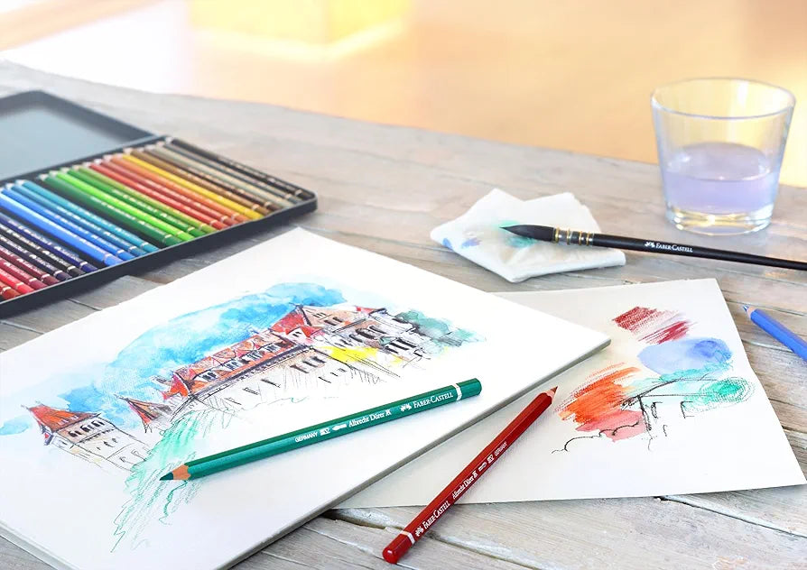 Boîte métal – 12 Crayons aquarelle ALBRECHT DÜRER – Faber-Castell