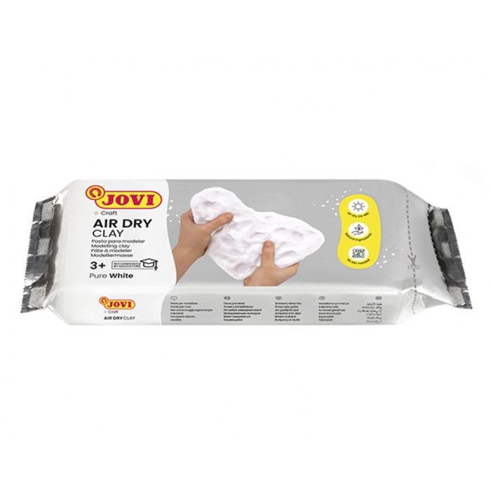 Argile Auto-Durcissante Jovi AIR DRY CLAY - 1000g Blanc
