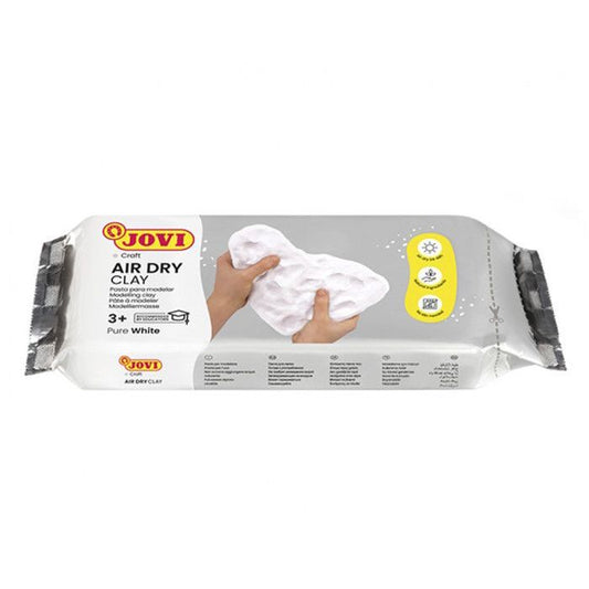 Argile Auto-Durcissante Jovi AIR DRY CLAY - 1000g Blanc