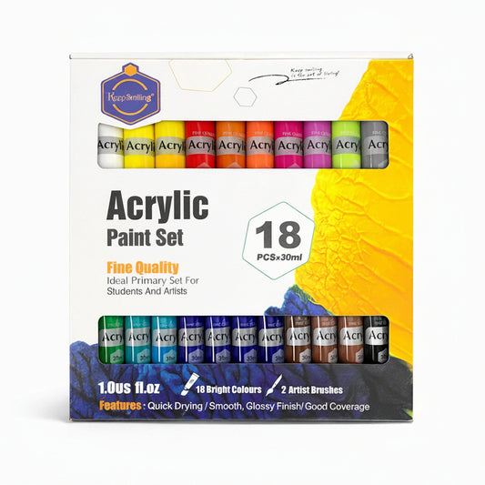 Set Acrylique 18 x 30ml – Keep Smiling