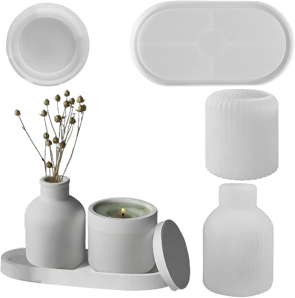 Moule Silicone Trois Pièces Résine et Béton Tunisie - Kit Moulage Créatif - PIGMA