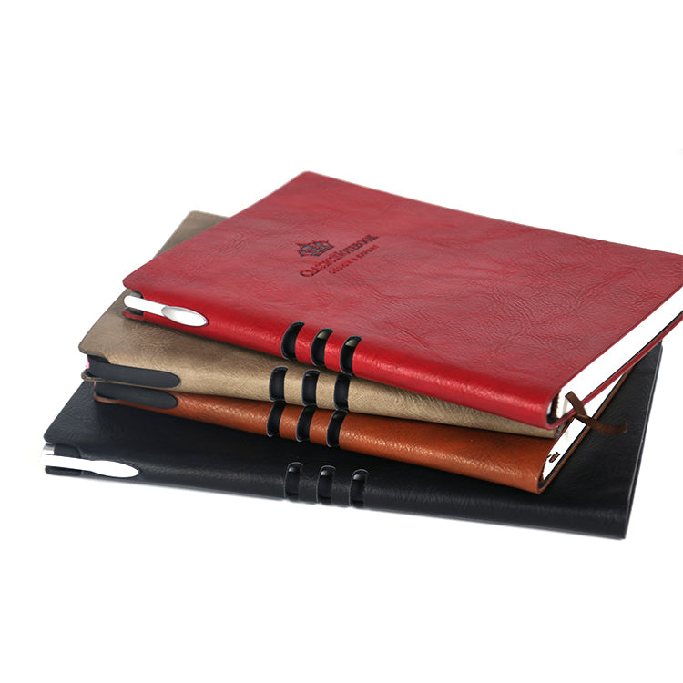 Notebook – Carnet de Notes A5 en Cuir PU Imperméable – Stylo Offert