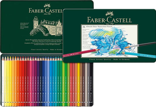 Boîte métal – 36 Crayons aquarelle ALBRECHT DÜRER – Faber-Castell