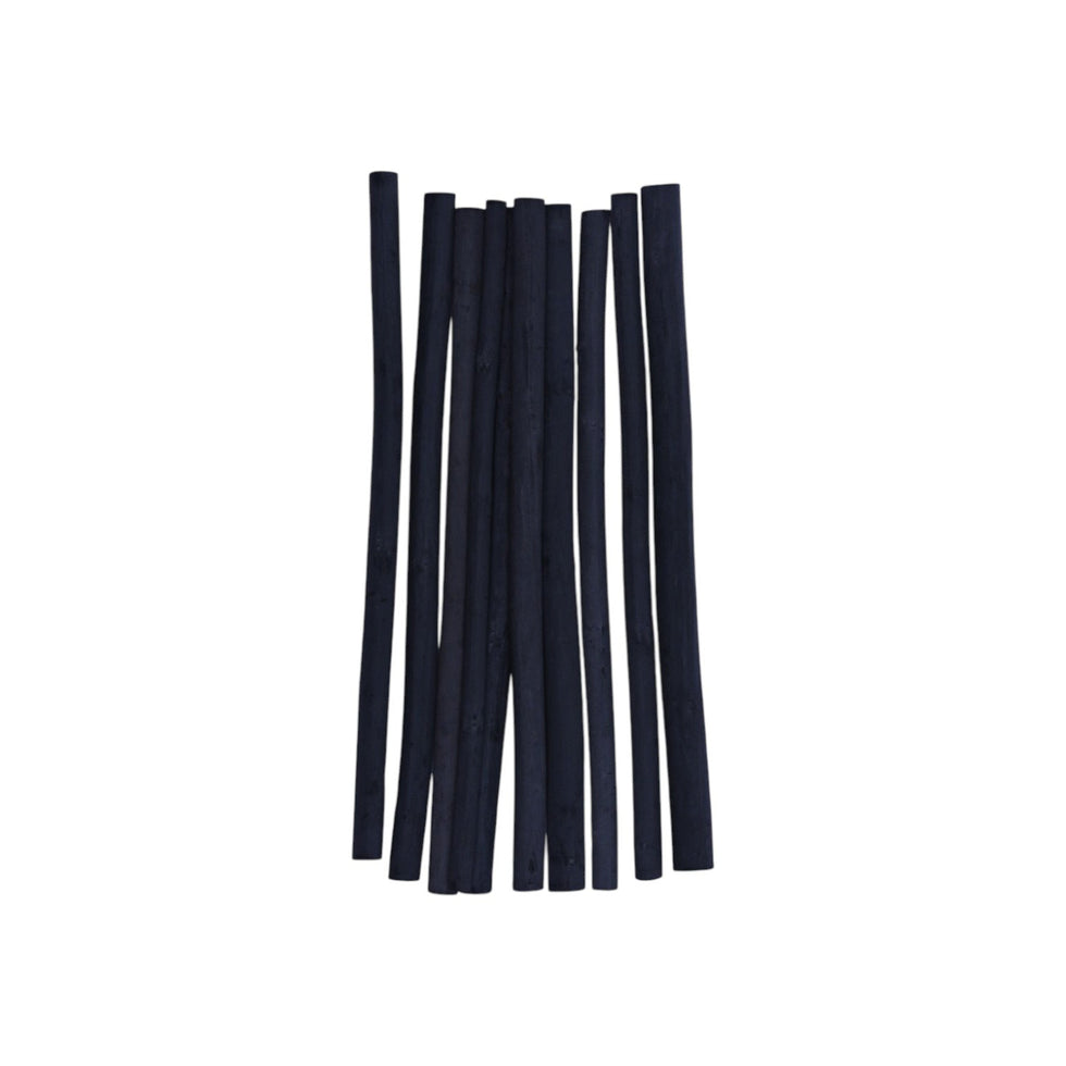 Lot de 10 fusain 3-8mm