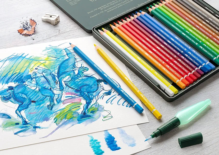 Boîte métal – 24 Crayons aquarelle ALBRECHT DÜRER – Faber-Castell