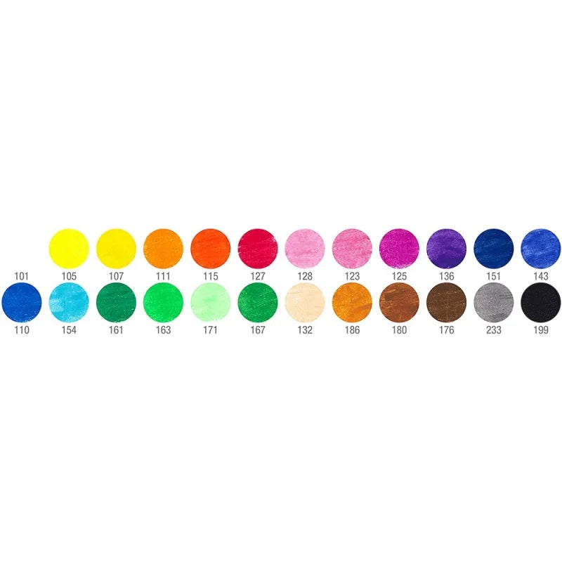Pastels à l'Huile Faber-Castell - Set de 24 Couleurs