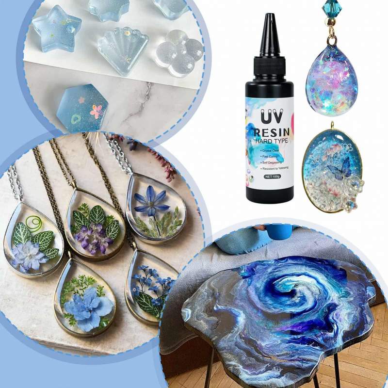 Résine UV Cristal 100 ml – Bijoux & DIY