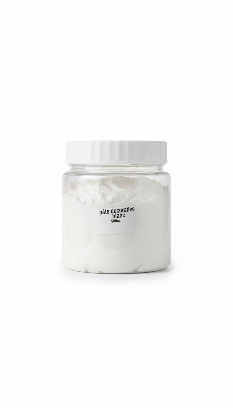 Pâte Décoratif Relief 500ml - Texture 3D Décoration Loisirs Créatifs Tunisie - PIGMA