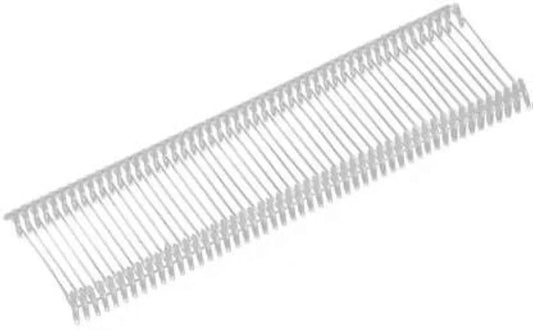 Épingles transparentes pour pistolet à étiquettes, 35 mm, blanches, en plastique, boîte de 5 000 pièces