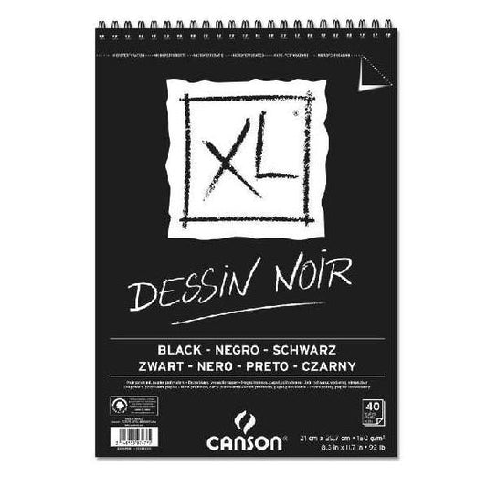Canson XL Noir A4 150g/m² 40 feuille Canson