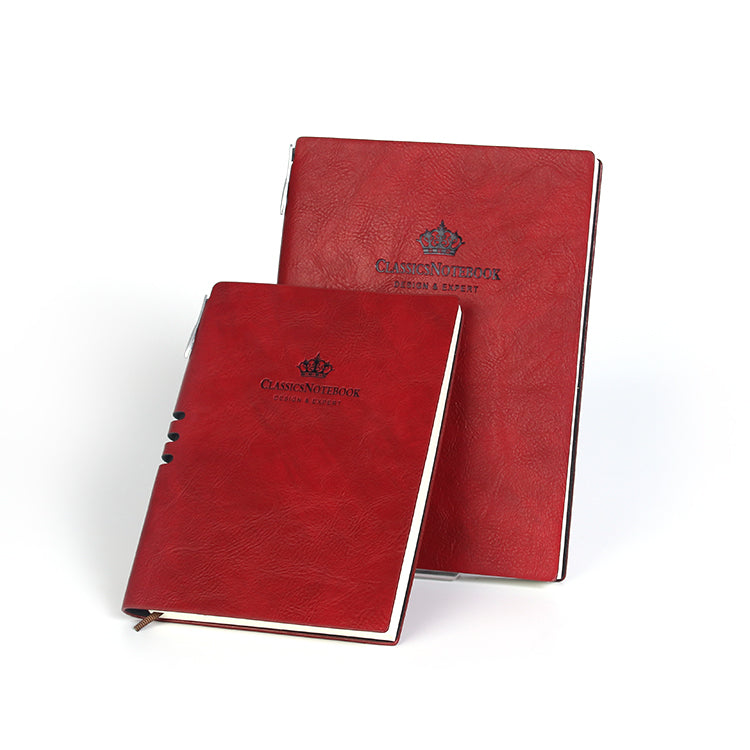 Notebook – Carnet de Notes A5 en Cuir PU Imperméable – Stylo Offert