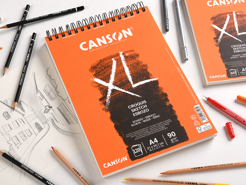 Canson XL Croquis 90G/M² Format A4 - CANSON