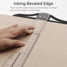 Règle T Fixe 60 cm – Acrylique Transparent – Dessin Technique & Architecture