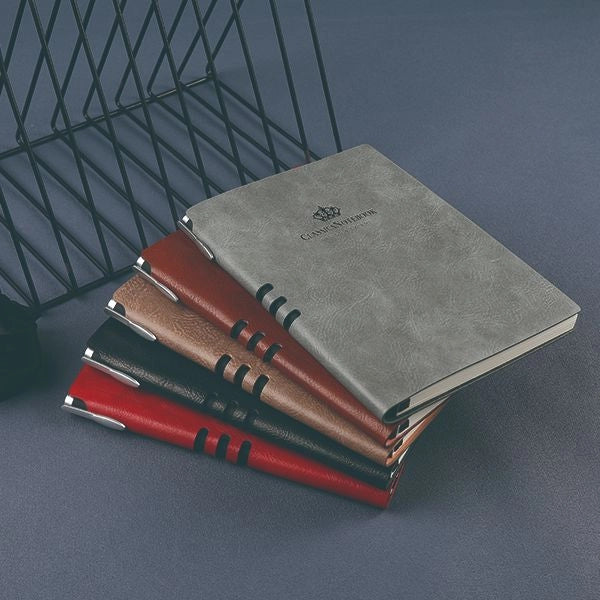 Notebook – Carnet de Notes A5 en Cuir PU Imperméable – Stylo Offert