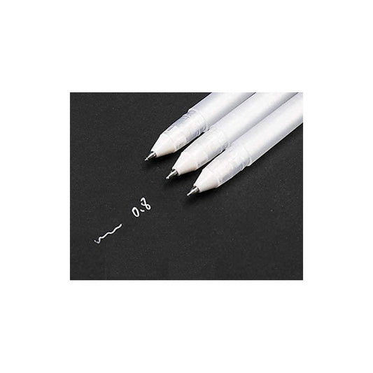 Stylos Gel Blanc 0.8 mm - Keep Smiling