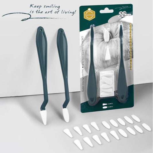 Kit 22 Outils d’Esquisse – Souches & Estompes en Papier pour Dessin - PIGMA