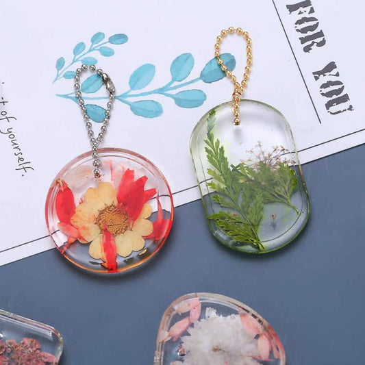 Moules Silicone Pendentifs & Porte-Clés – Résine uv - epoxy
