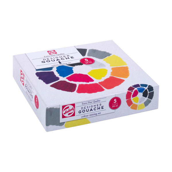 Gouache Qualité Extra Fine 5*20 ml- Talens