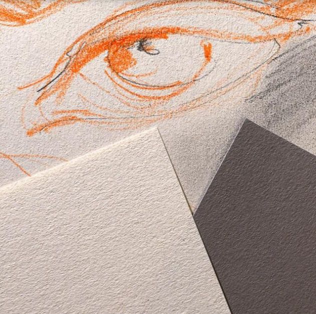 CANSON XL Sand Grain - Album 40 feuilles papier sablé A4 160g/m² - Naturel - PIGMA